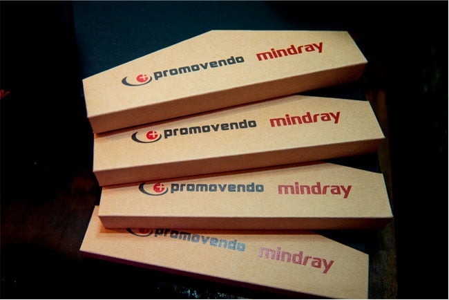 Promovendo e Mindray