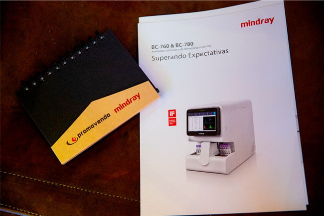Promovendo evento parceira Mindray